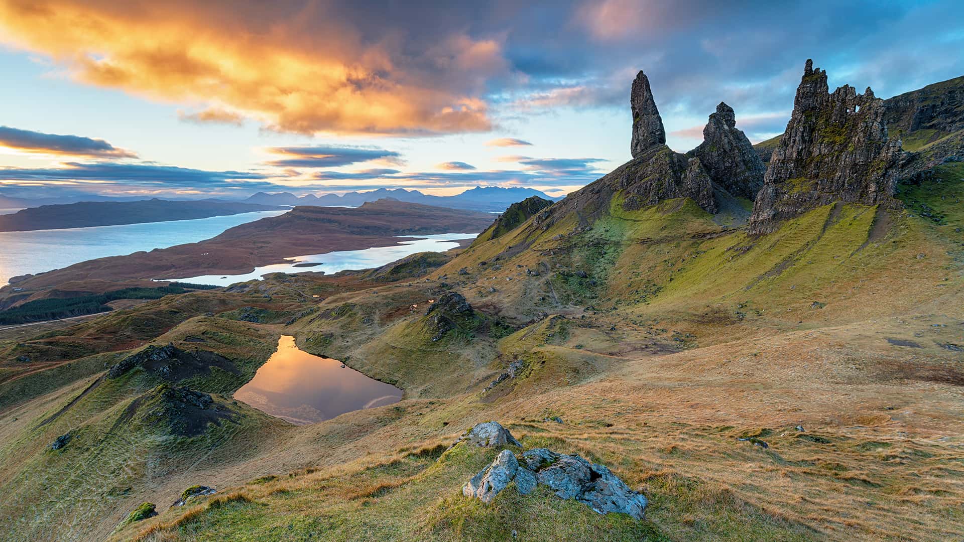 The Old Man of Storr on the Isle of Skye