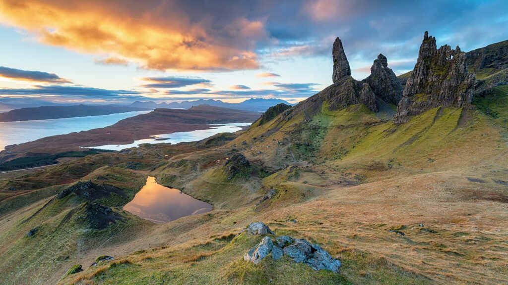 The Old Man of Storr on the Isle of Skye